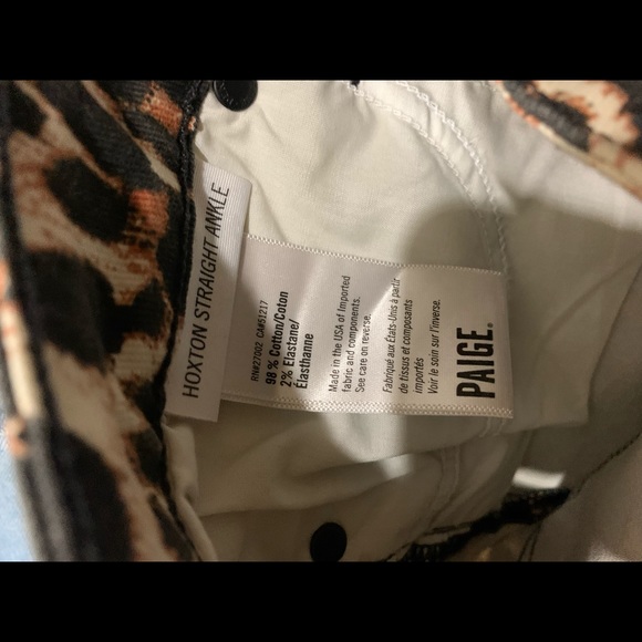 Paige Hoxton straight Ankle jeans size 26 - Picture 8 of 8